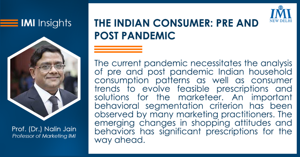 The Indian Consumer: Pre and Post Pandemic